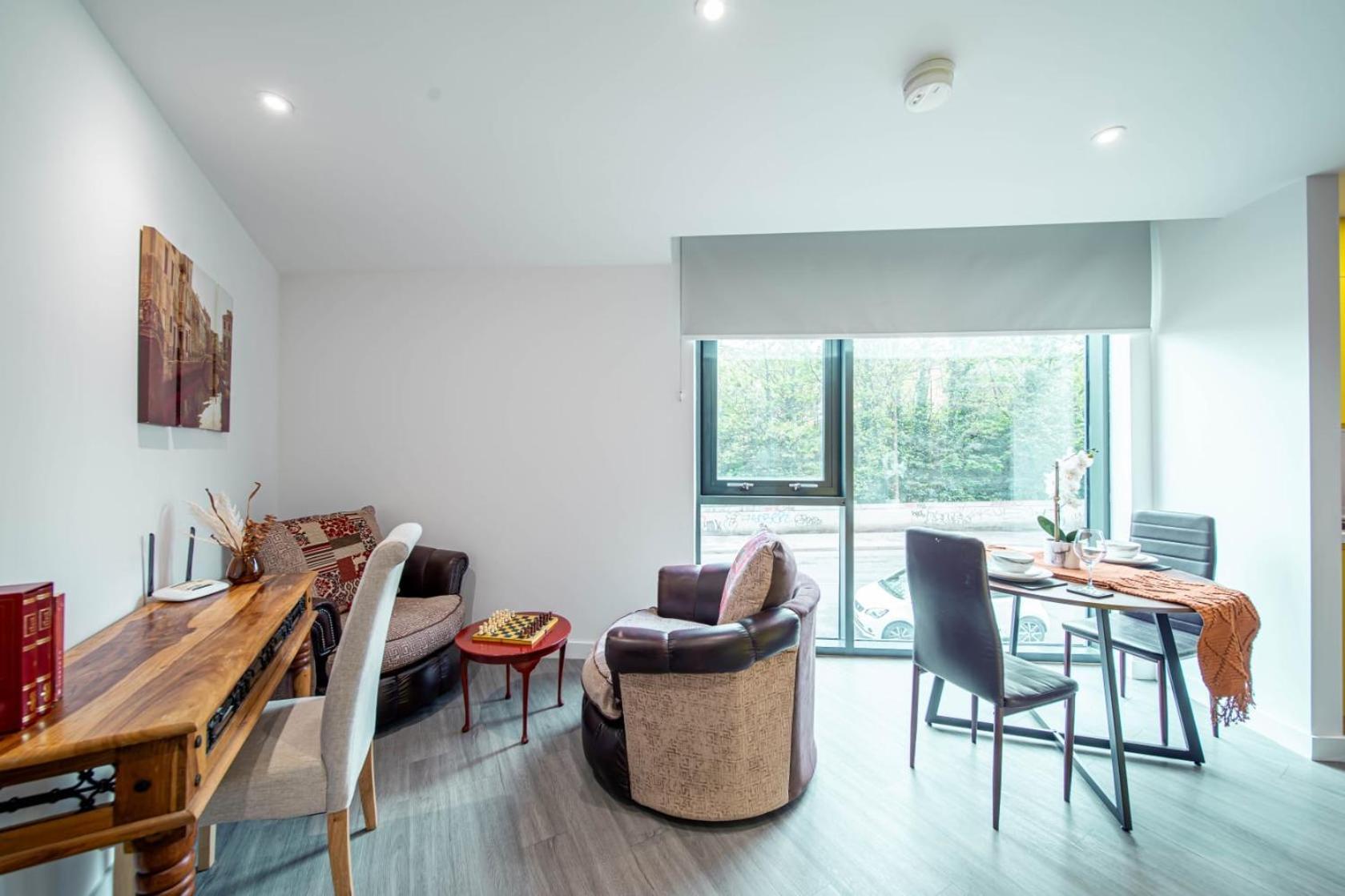 Corner Studio Apartment In Sheffield Eksteriør bilde