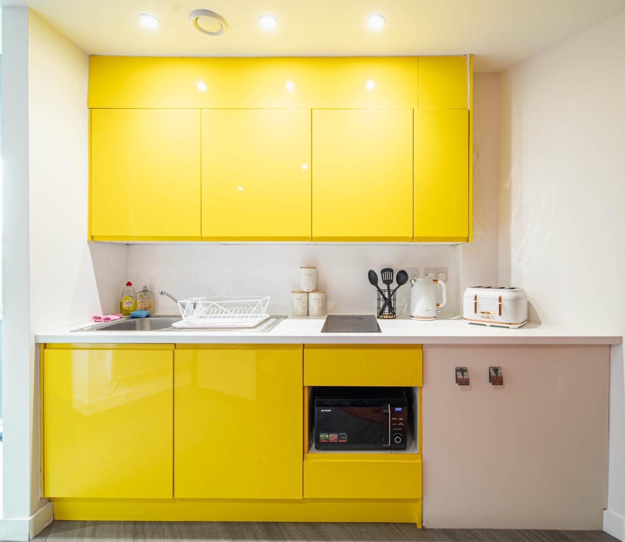Corner Studio Apartment In Sheffield Eksteriør bilde
