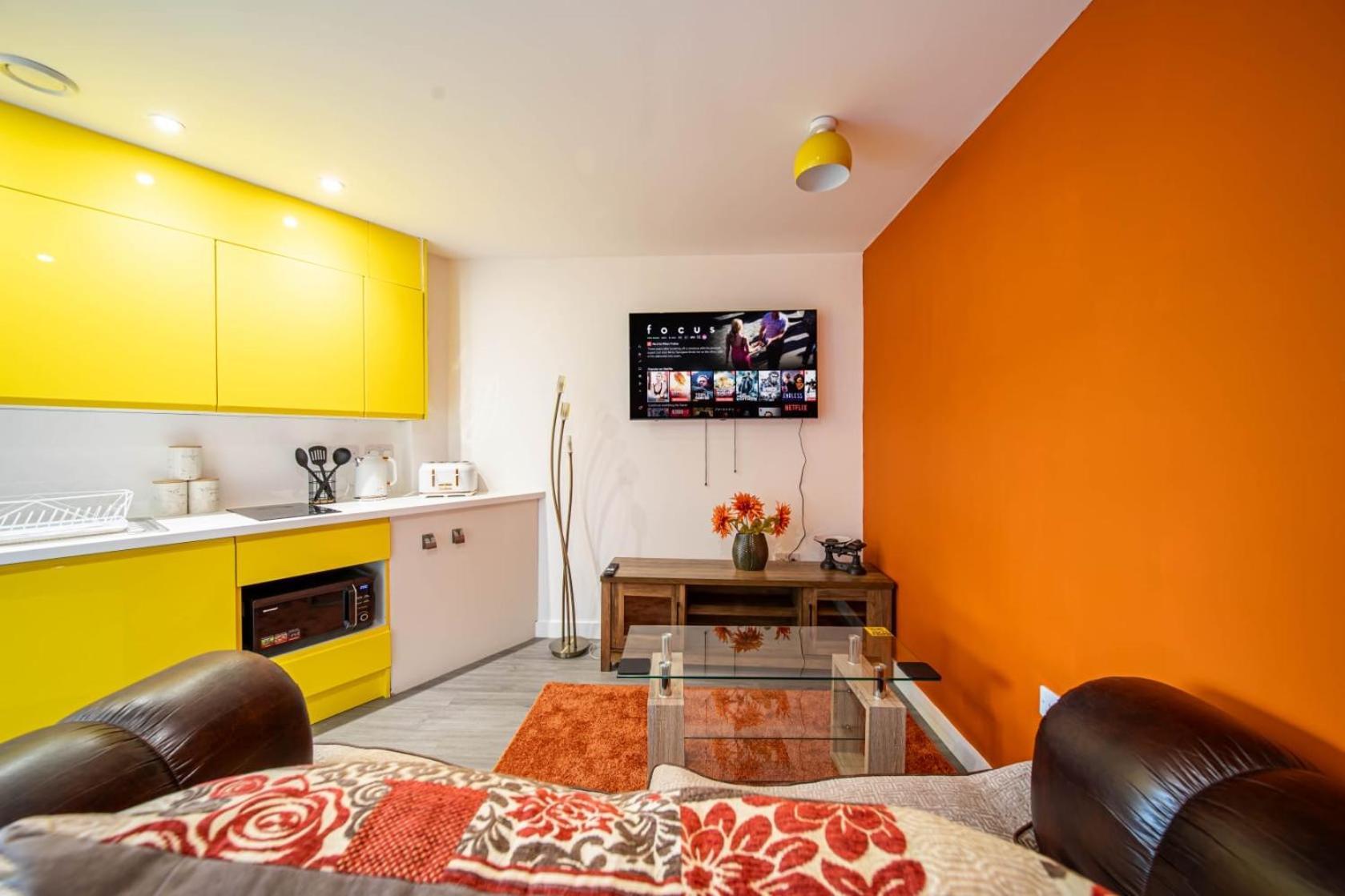 Corner Studio Apartment In Sheffield Eksteriør bilde